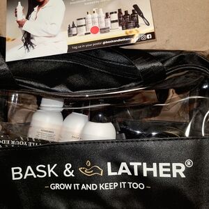 Bask & Lather Travel Hair Care Essentials Kit – New in Box
